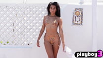 Playboy3.com - экзотическая латиноамериканка Кэтрин София показала идеальную большую задницу и идеальное тело