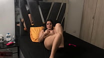 My horny stepson watches me masturbate and sneaks into my bed to fuck me