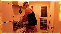 breaking my ASS in the kitchen (literal)