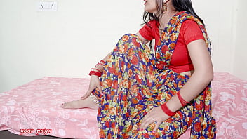 hot Indian stepmom got massage before hard fuck in closeup in Hindi audio. HD sex video