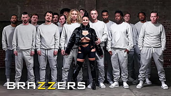 Bombshell Angela White Satisfies, Devours All Of The Hungry Cocks In The Room - Brazzers