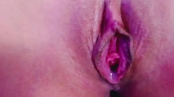 MUST SEE!!! Lots of cum and multiple squirts during creampie at the same time