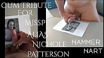 Cum Tribute For MissP