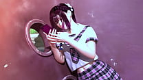 Schöne Studentin in der Kanalisation -Hentai 3d 16