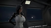 Officer auf Dick (Mass Effect Hentai)