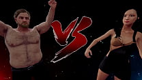 Ethan vs Aurora II (Naked Fighter 3D)