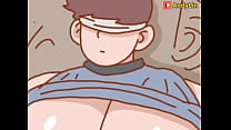 Anime Muscle chest guy with big dick get SM play ~(watch more ：patreon.com/AndyLin)