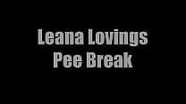 [Vídeo raro] Leana Lovings Pee Break (ATK Galleria)