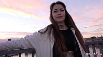 SCOUT TEDESCO - Jess Mori, ragazza universitaria di nuova generazione inchiostrata, pickup per Casting Fuck