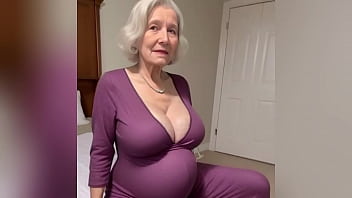 Беременная бабушка и горячая бабуля 3D AI порно арт, подборка, часть 1