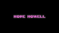 Хоуп Хауэлл обожает теплую сперму в ее зияющую жопу