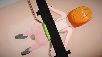 Sexo con Yotsuba Nakano gimiendo - Hentai 3D
