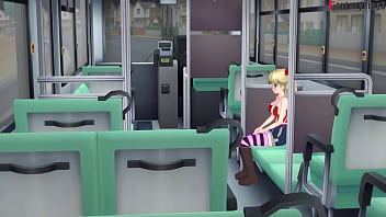 Airi Akizuki suce une bite dans le bus | 1 | Oni chichi | jolie blonde étape publique | Complet et POV sur Sheer et PTRN : Fantasyking3
