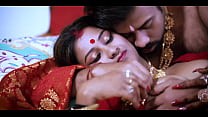 Эротический секс с красивой горячей индийской женой Судипой в сари