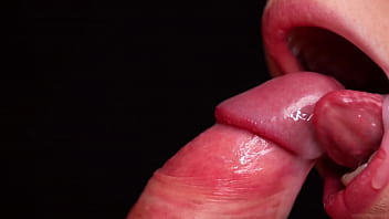 Pompino sciatto per il tuo cazzo con lingua e labbra - Succhia ASMR