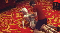 Miqo te cosplay di Final Fantasy fa sesso con un uomo nel nuovo gameplay hentai