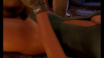 Lara Croft compilación de sexo caliente