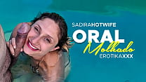 Sadira Hotwife and Gozador 19 - Cumshot in the pool at Boate Lux - Cachoeirinha