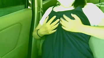A married woman feels disgusted as she plays with her pussy in a car parked in a shop&#039_s parking lot.：The full video is&rarr_https://www.xvideos.red/channels/aika-frau