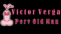Shaina Chubby sucking old perv Victor Verga's cock