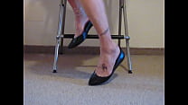ballet flats and anklet, shoeplay by Isabelle-Sandrine