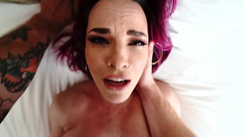 My Hot Step Mom Sneaks into my Hotel Room to Fuck Me