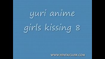 хентай юрий аниме девушки целуются 8 эччи