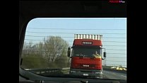 Порнозвезда Марина Рампанти трахается с водителями грузовиков